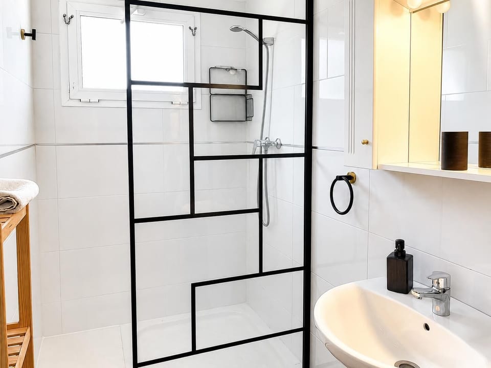 Family bathroom with shower