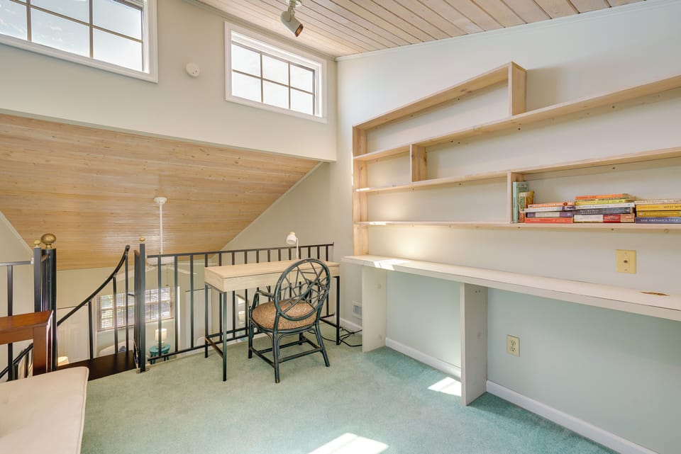 Lofted Living Area