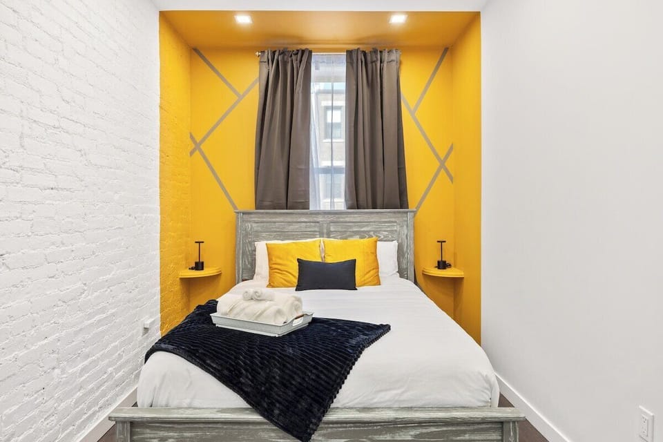 Your cozy sanctuary awaits: a dreamy haven of serenity and style. Welcome to your private retreat, where comfort meets sophistication in every detail.