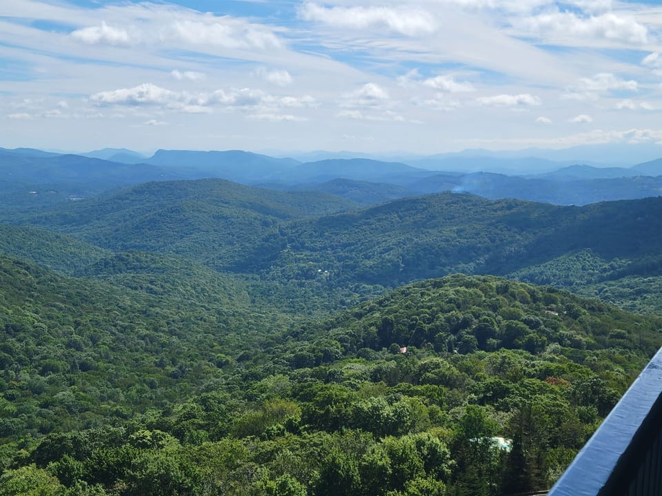From our balcony: Mesmerizing, panoramic views ... priceless!