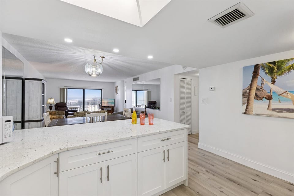 Fully equipped kitchen designed to meet your basic cooking needs