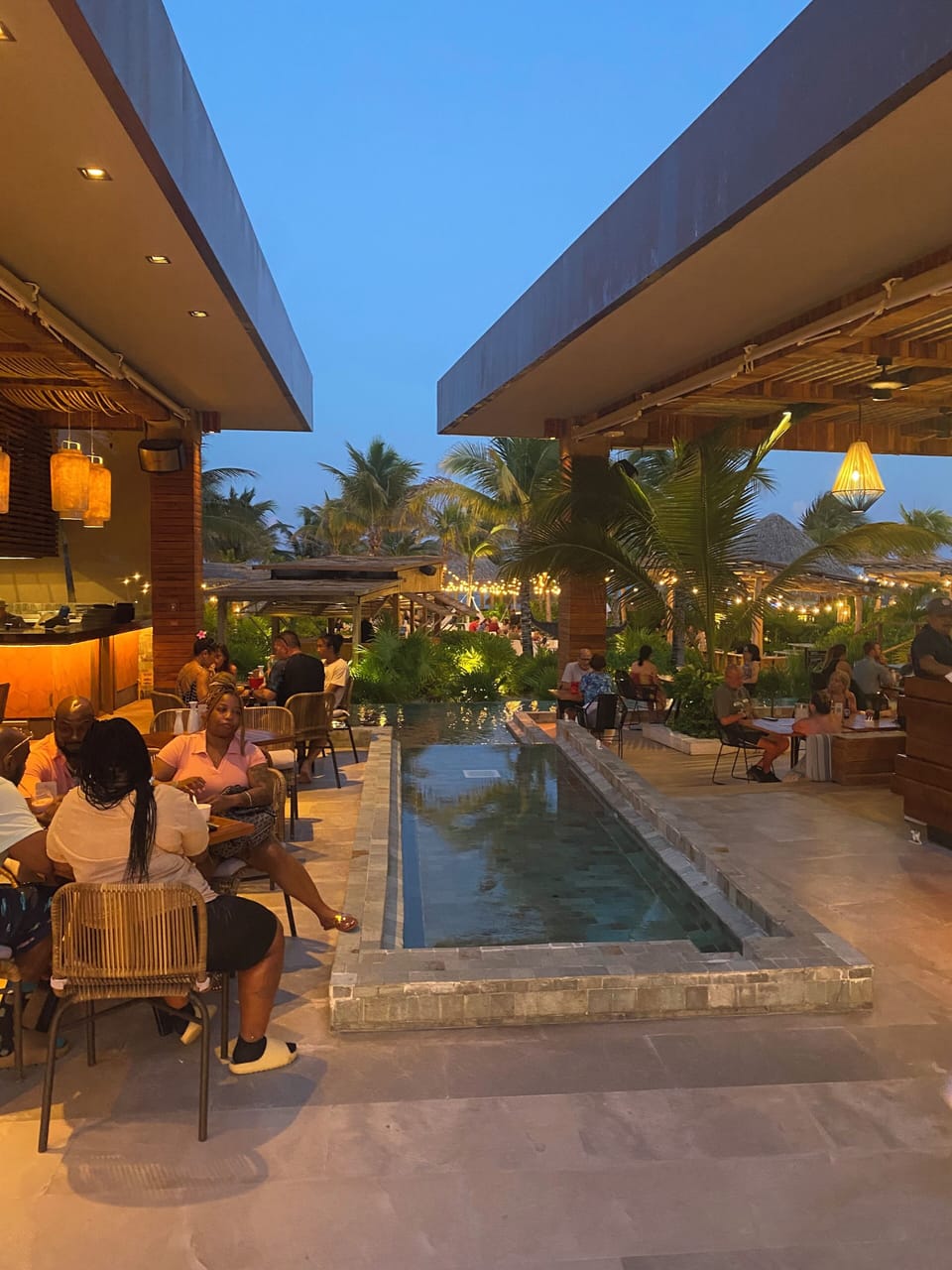 Outdoor dining