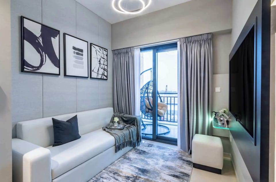 A well-designed space with a touch of comfort..