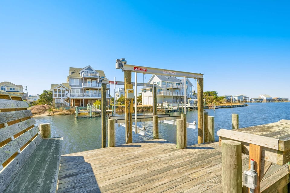 Surf or Sound Realty - 1149 - Our Little Secret - Boat Lift