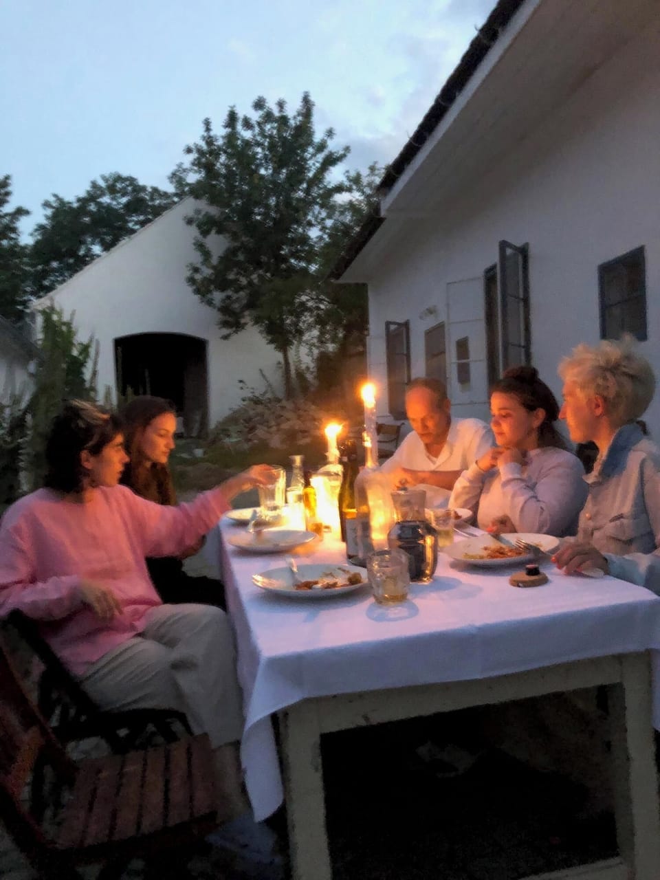 Outdoor dining