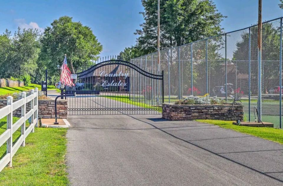 Gated community.