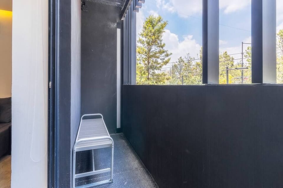 Private balcony