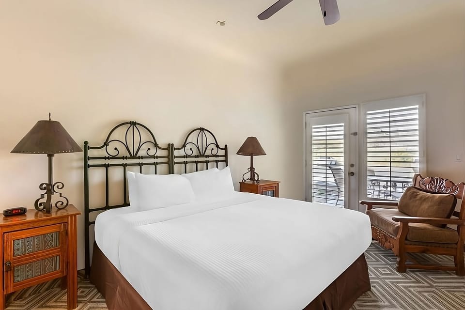 Wake up to soft daylight and step out for fresh air