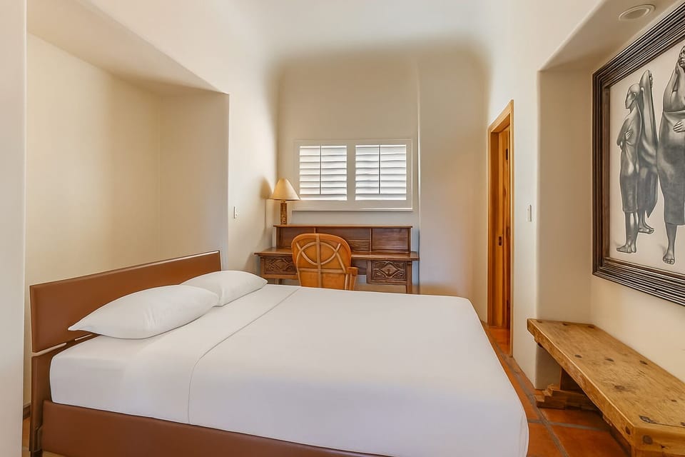 Recharge and catch up on work at the in-room writing desk