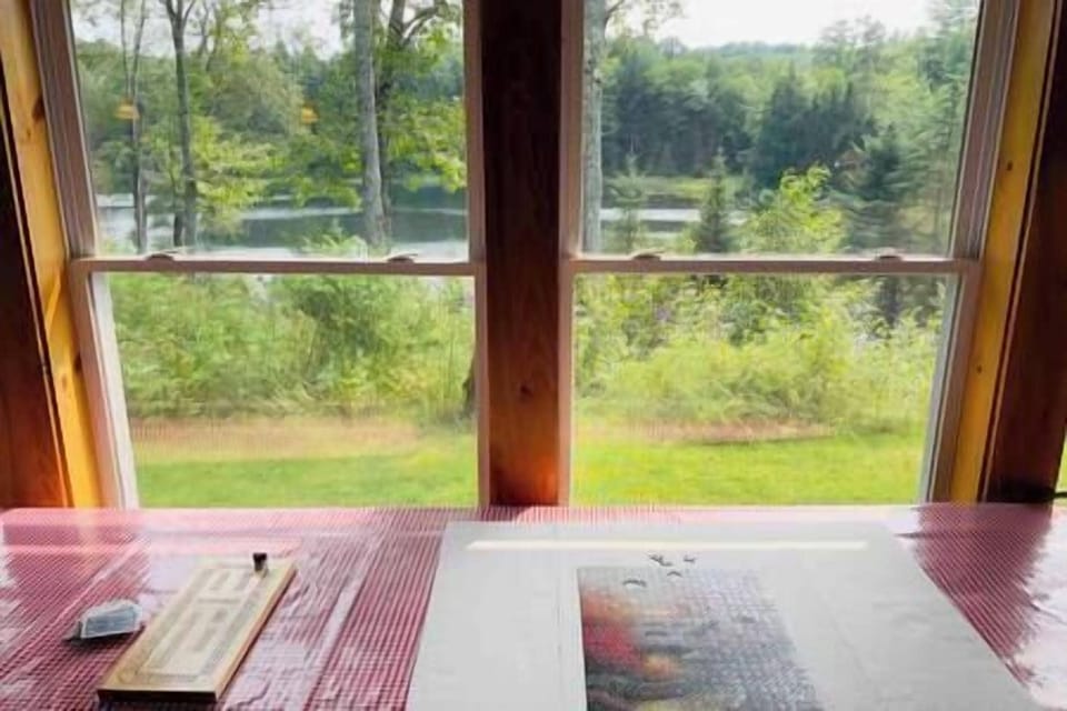 4-Season porch for games, puzzles or meals