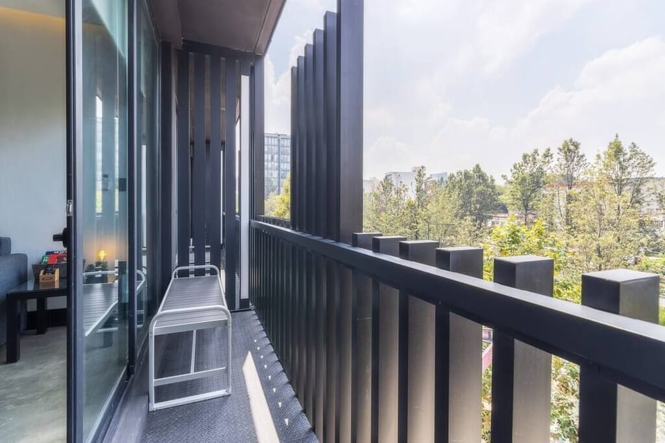 Private balcony