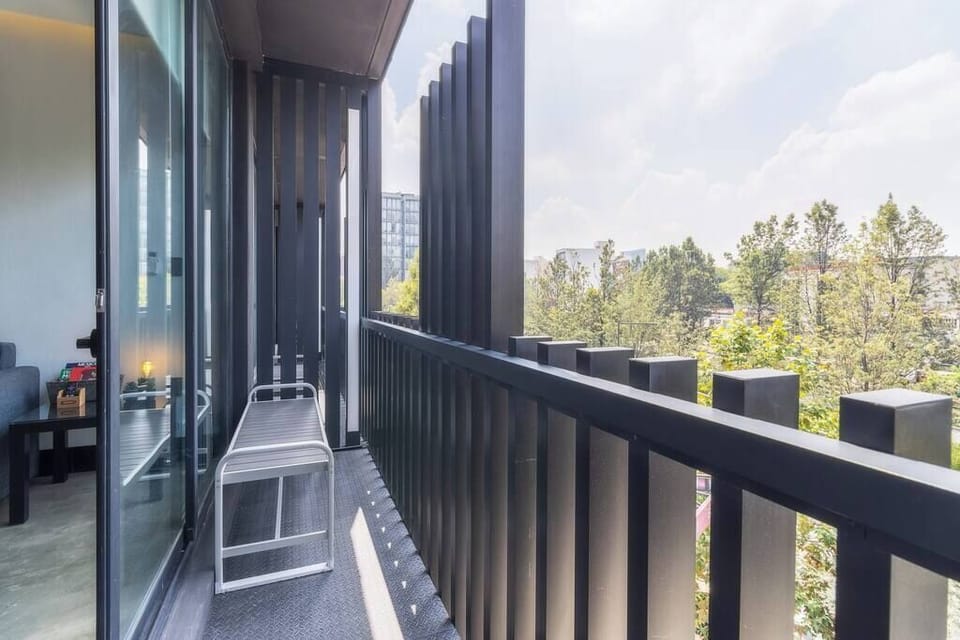 Private balcony