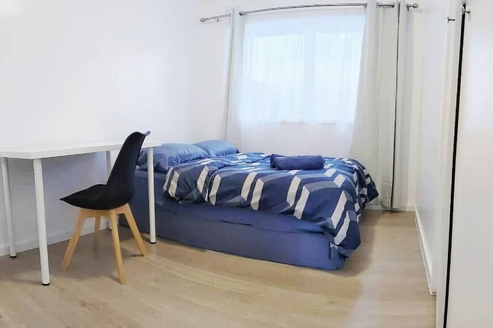 Bedroom 2 - Double Bed with Work Desk
