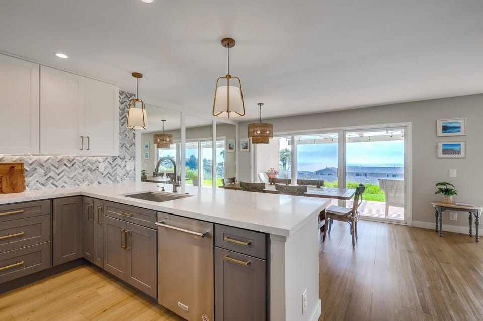 Prepare a meal with a view