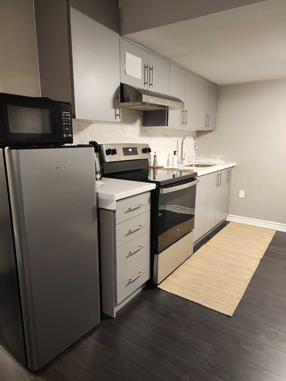 Full kitchen with brand new appliances