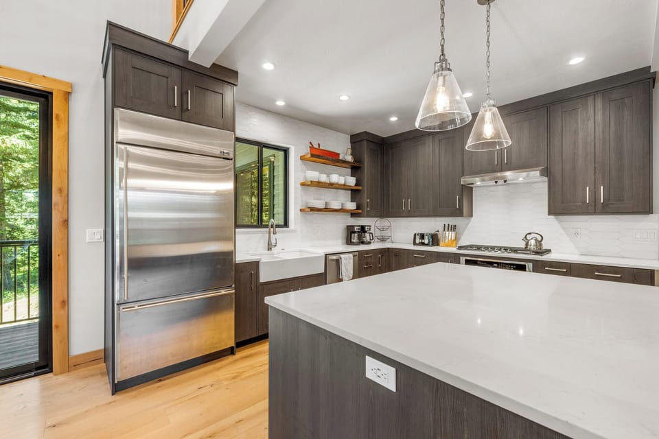 Main floor kitchen