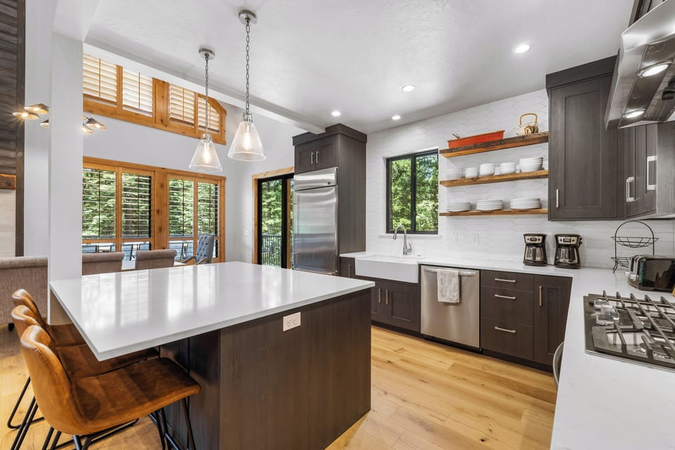 Main floor kitchen