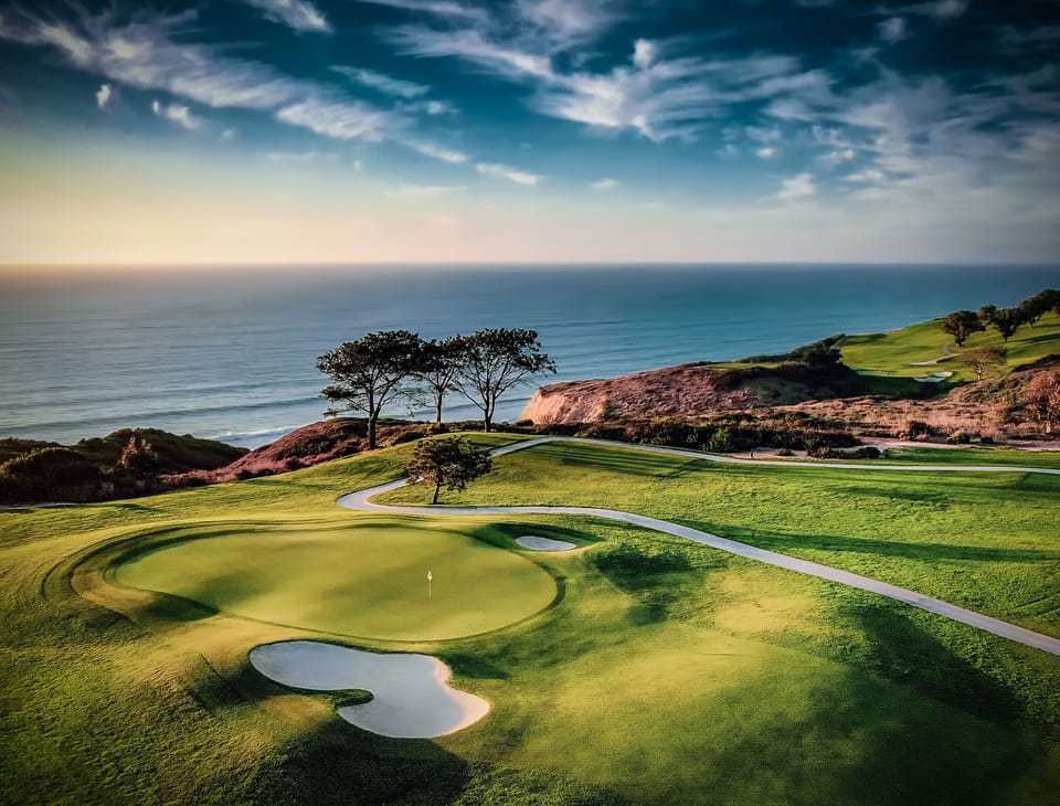 The best golf course in So-Cal! Torrey Pines Golf Course is only a short drive. 
