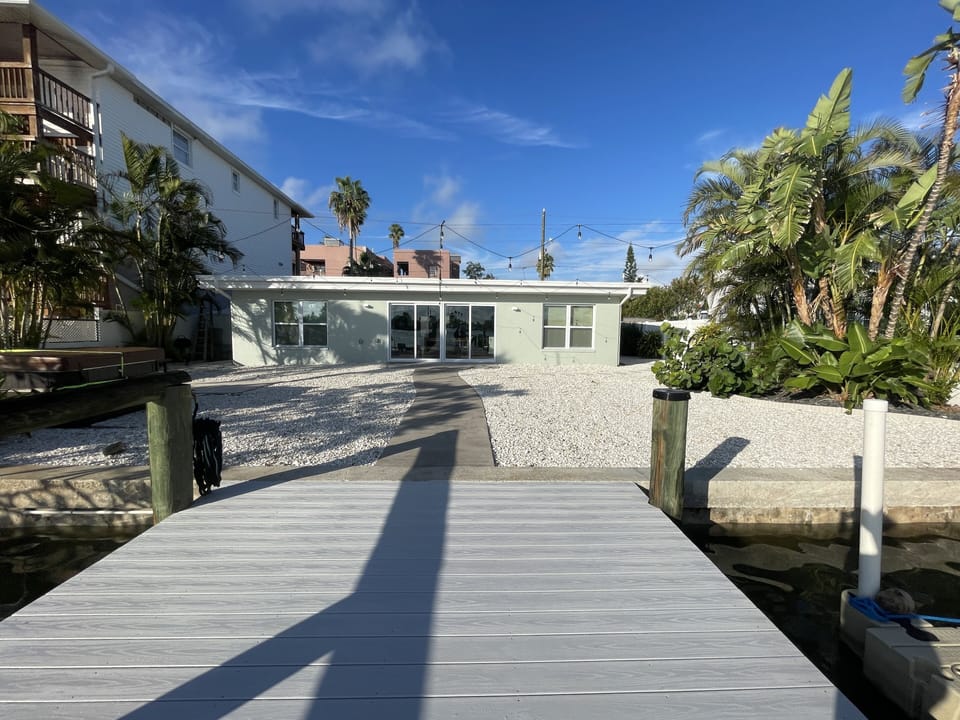 View of house from dock