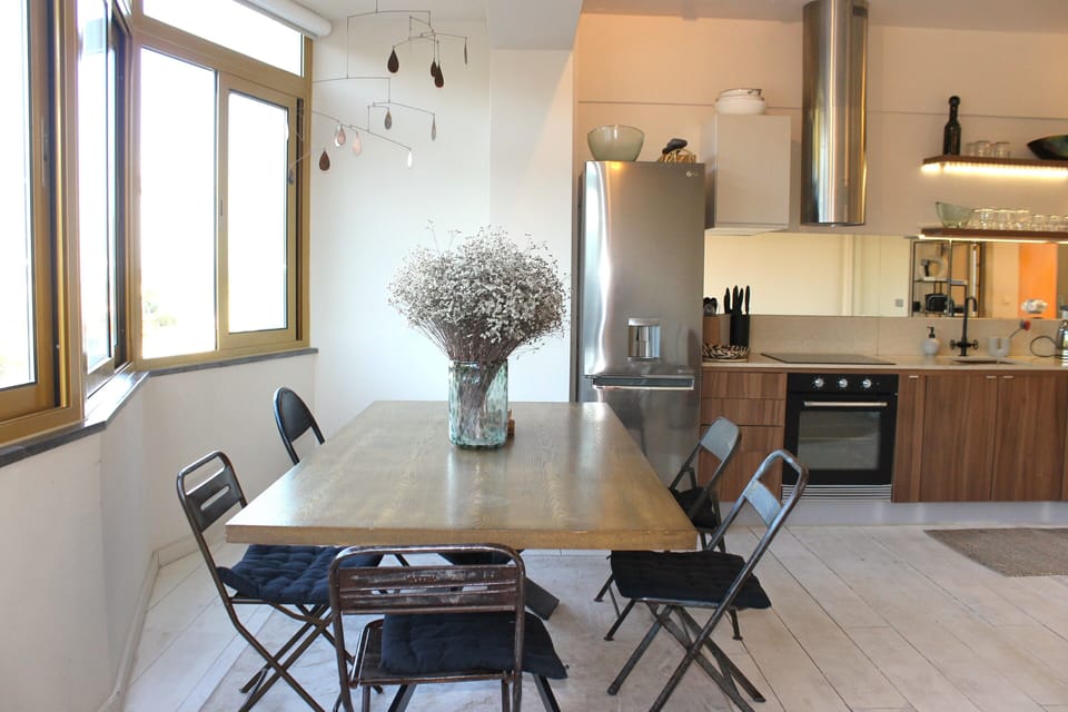 Open Living Room with dining area