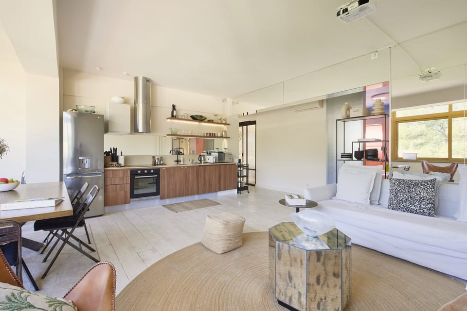 Open Living Room with open kitchen