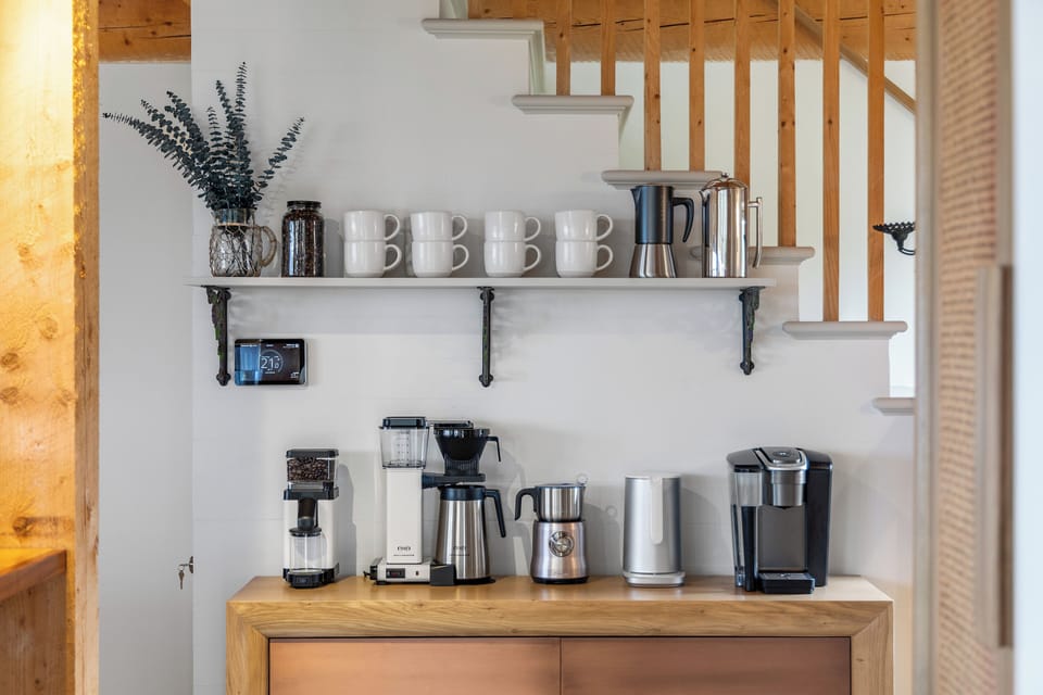 Luxury coffee station with all the fixings included!