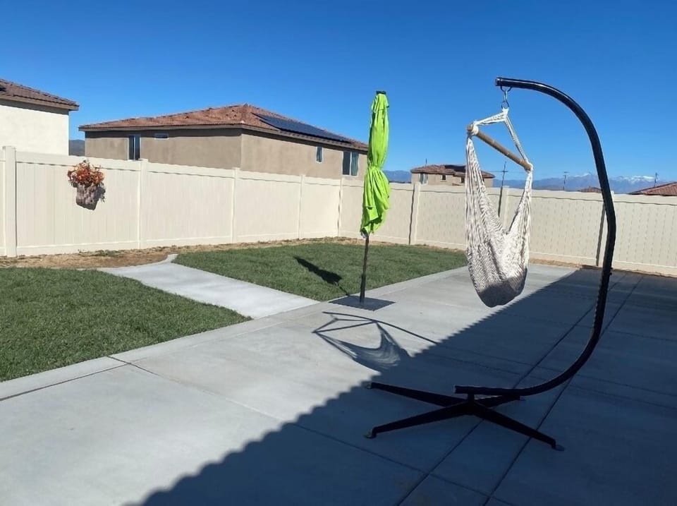 backyard recreation area