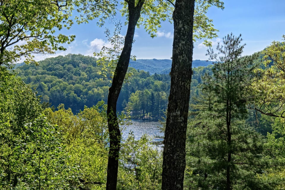Lake View from Main Level Deck