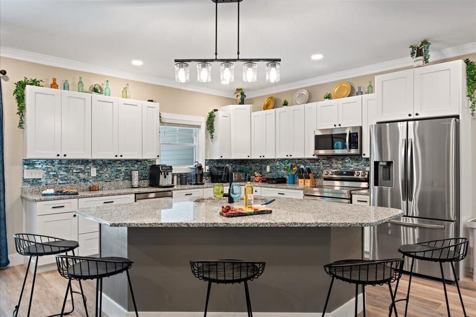 Our Expansive Open Kitchen. 