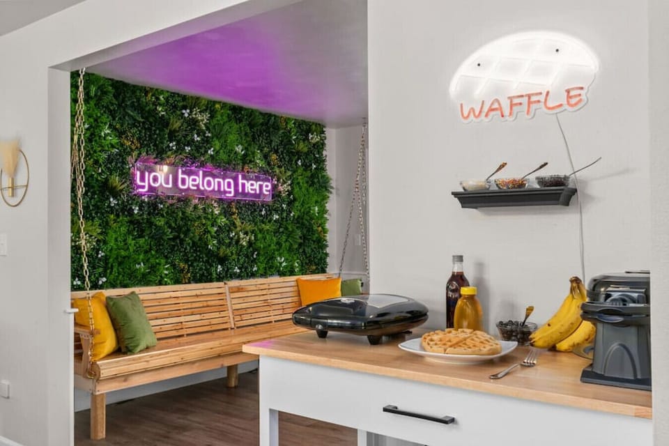 Waffle bar ~ how awesome is that!!!