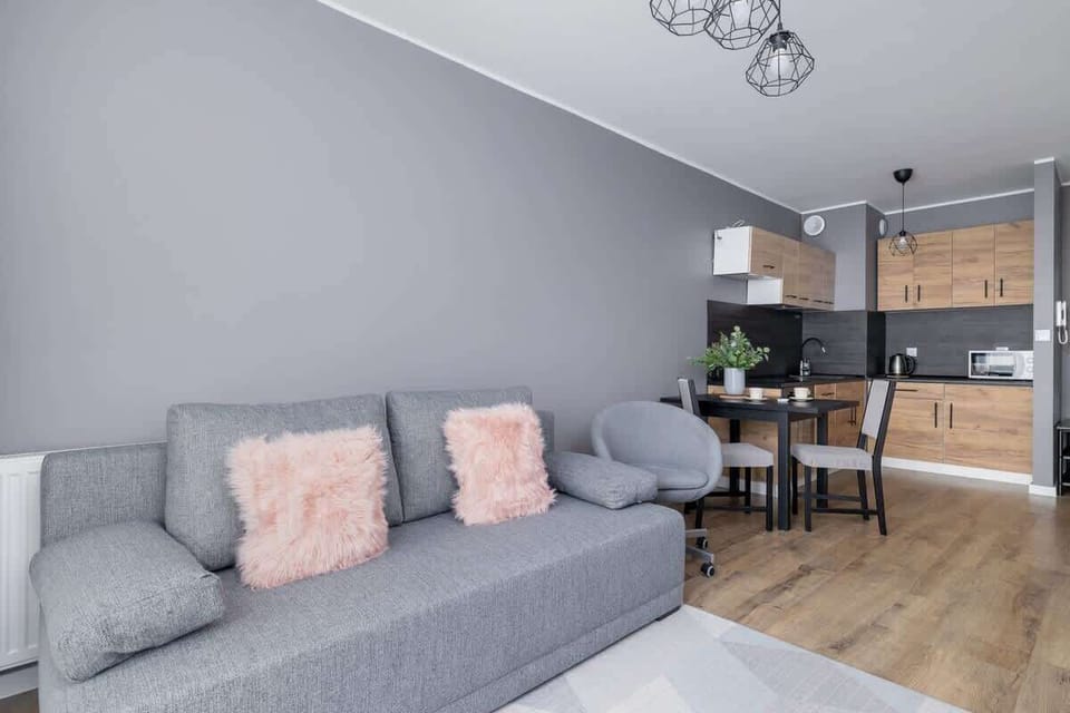 Spacious living room with full equipment. 