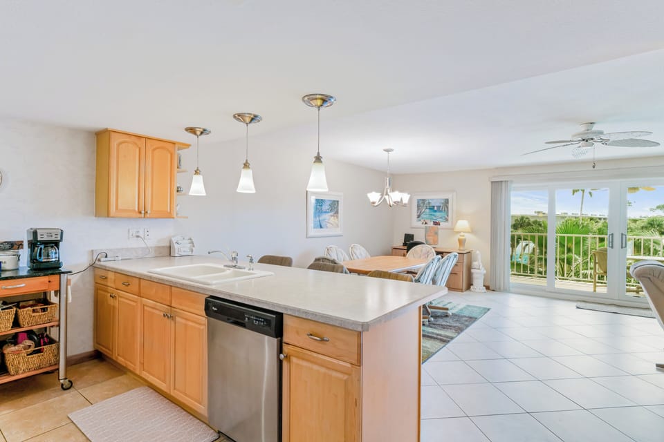 Ample Counter Space & Dishwasher for Easy Clean Up