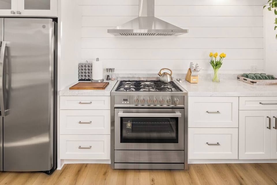 36" propane range