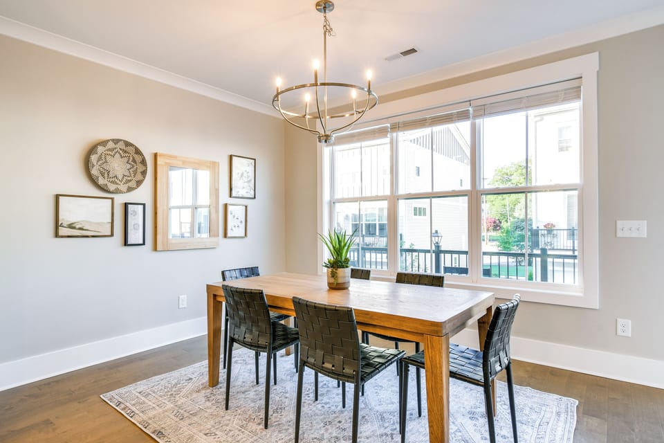 Dining Area | 2nd Floor | Dining Table | Dishware/Flatware