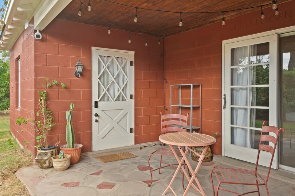 Back patio