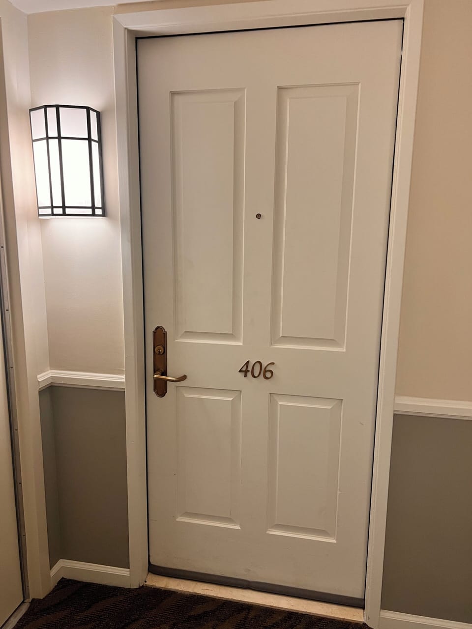 Condo front door