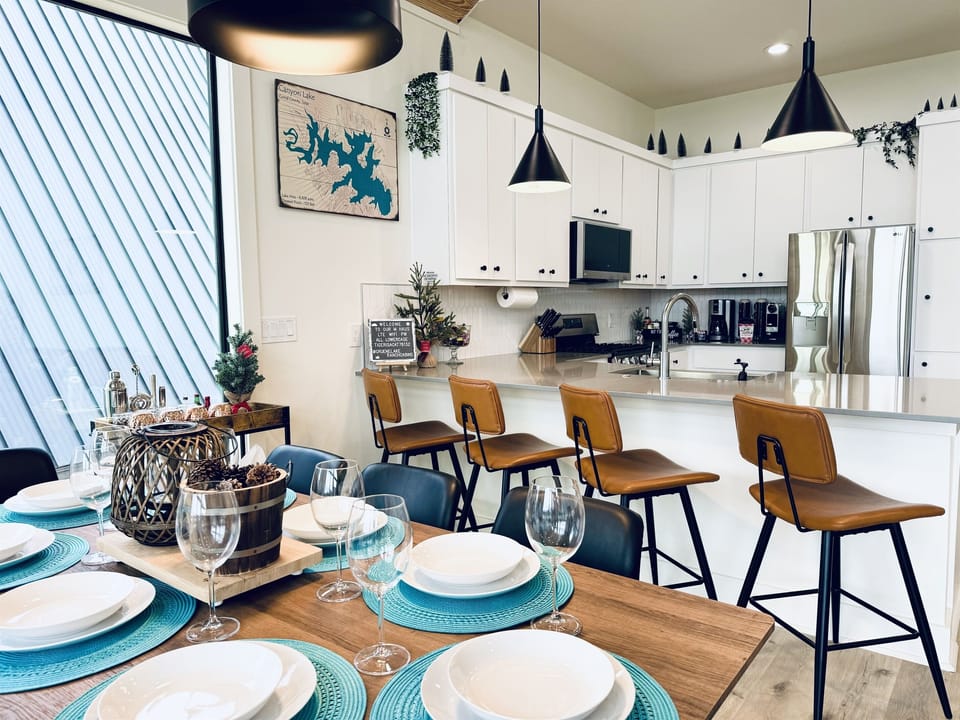 Spend more time relaxing and socializing with family and friends while preparing great meals in our open kitchen.