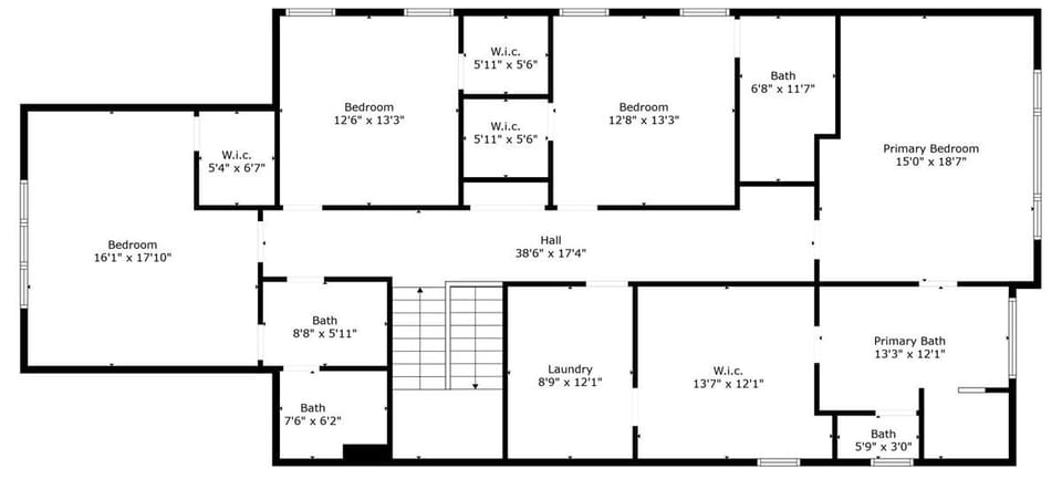 Upper Level Floor Plan