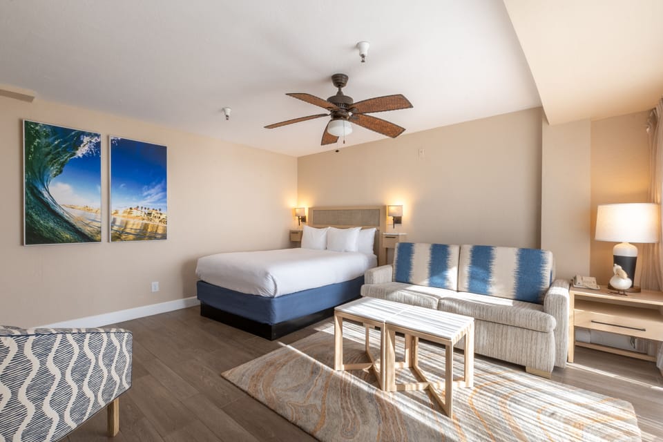 Unit with comfortable beds