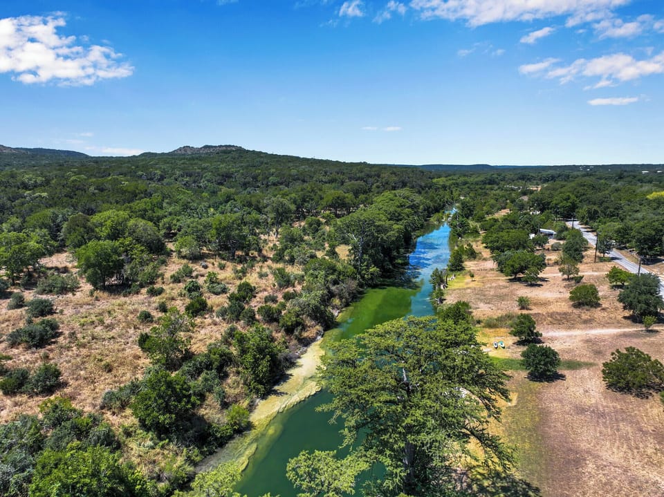 Take in the serene landscapes and tranquil beauty of the Blanco River