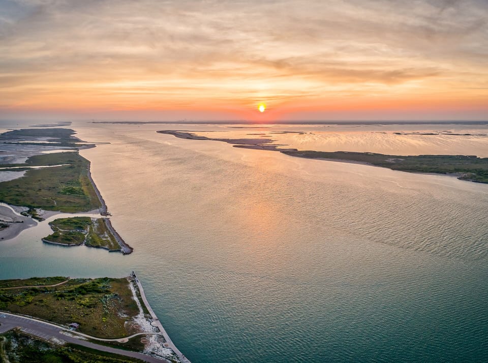 Port Aransas Aerial View