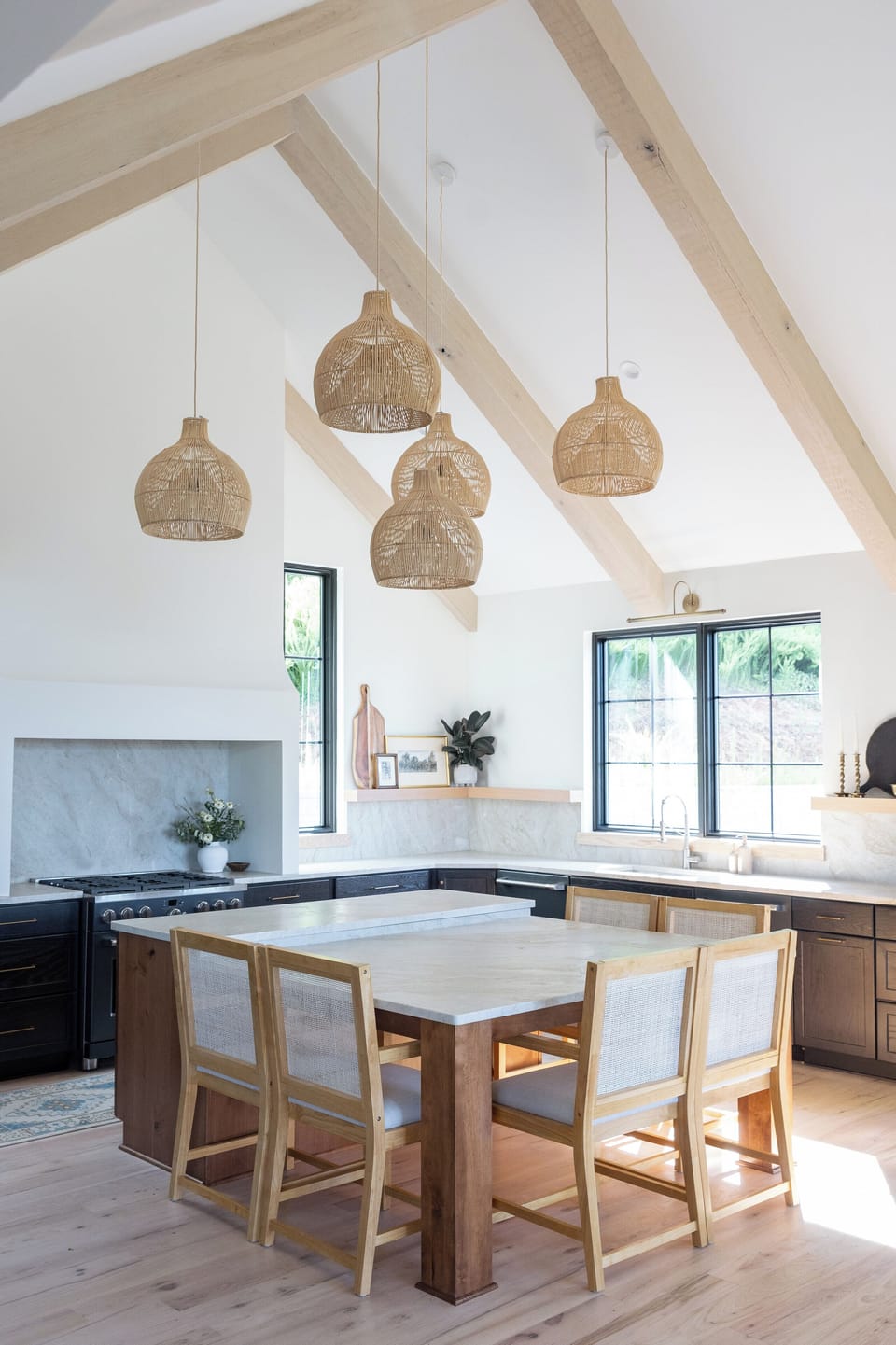 This gorgeous kitchen is a chef's dream.