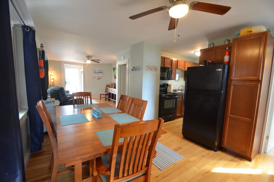 Lots of kitchen cabinet space.  