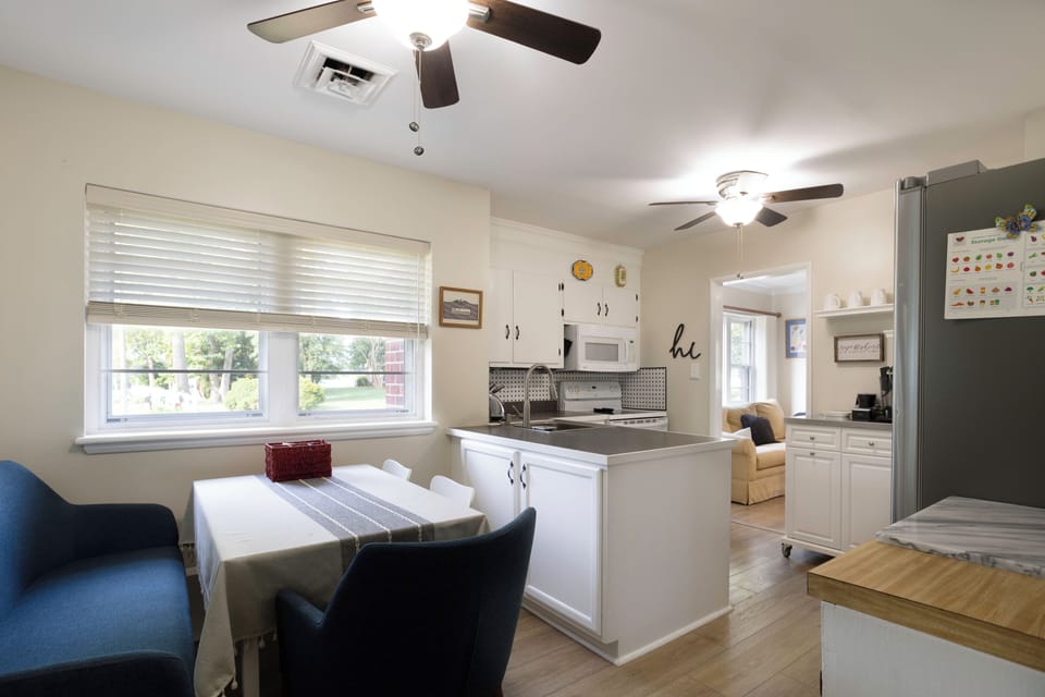 Breakfast nook offers charming dining option