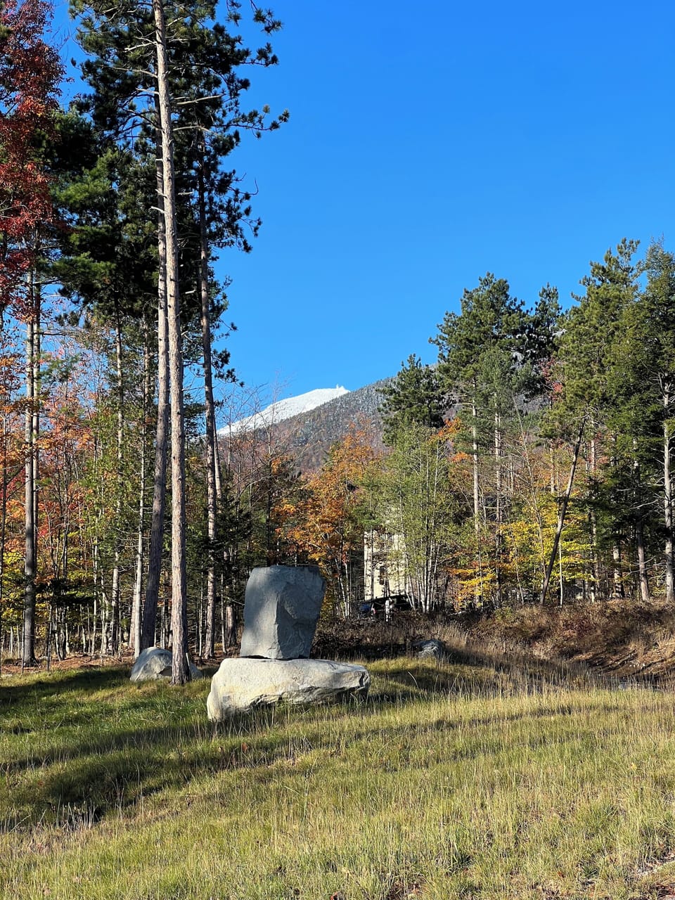 Whiteface Mountain with snow October 2024