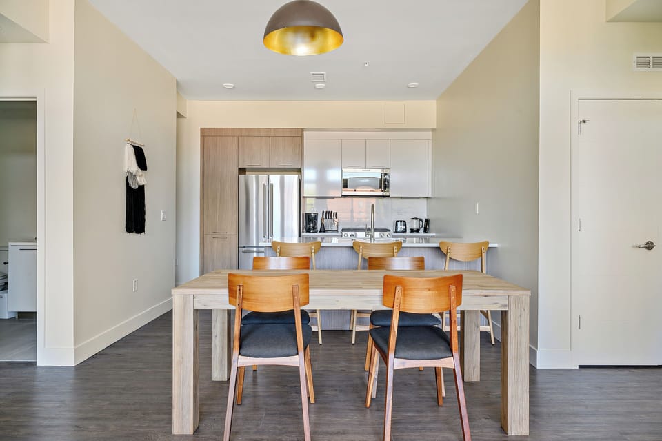 Kitchen — Canvas Comfort vacation rental in Denver.