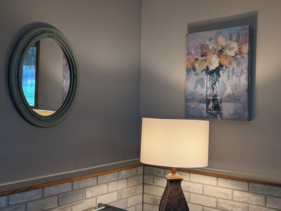 Basement living room