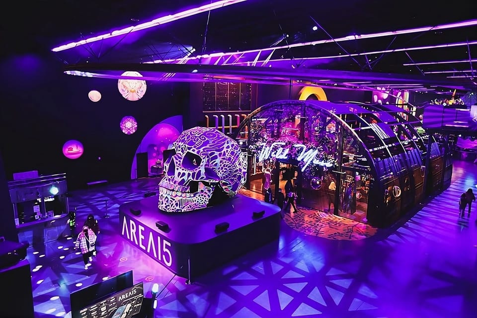 Dive into neon-lit nightlife just moments from your stay.