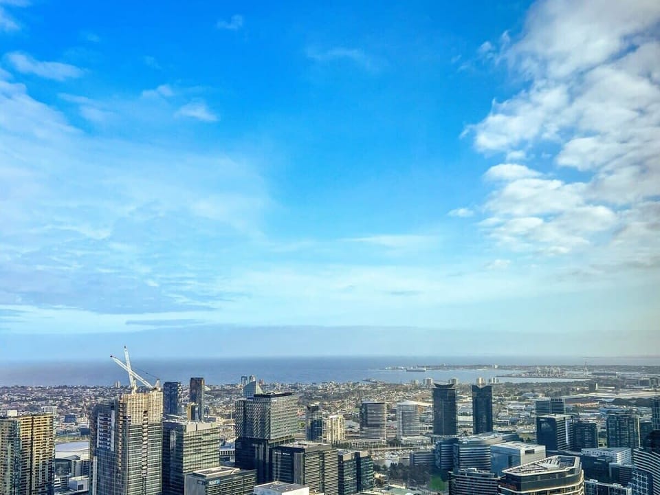 Skyline view from the windows