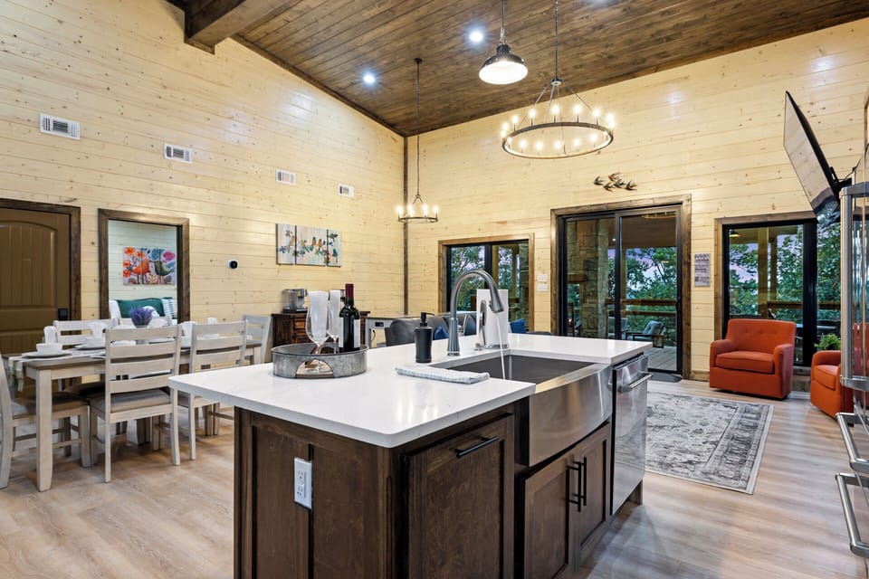 Whip up your favorite meals with ease in this fully equipped kitchen, designed for convenience and style.